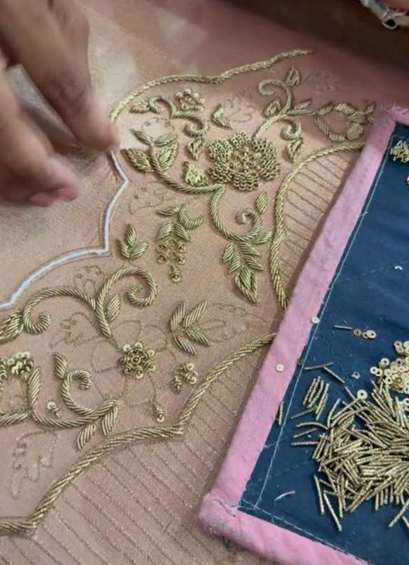 Hand Embroidery karkhana in Kathmandu